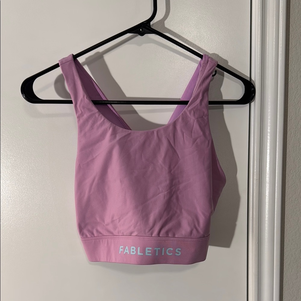 Fabletics Pink Sports Bra